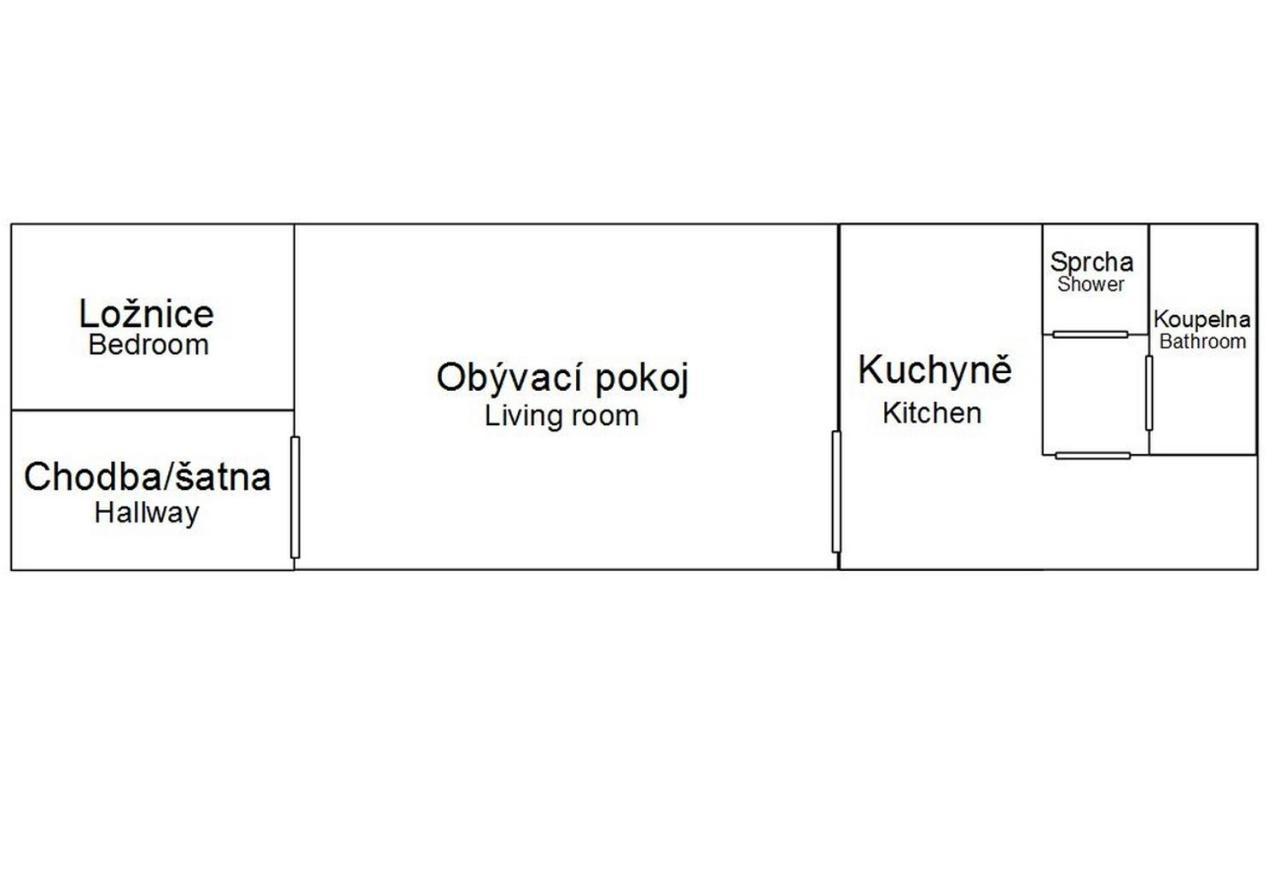 Apartmán Pod Hradem Soběslav Exterior foto